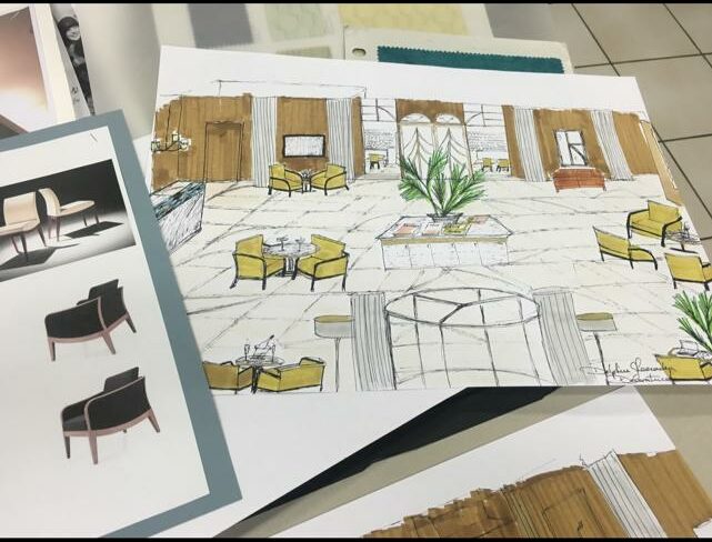 dessin delphine Gheerardyn décoration